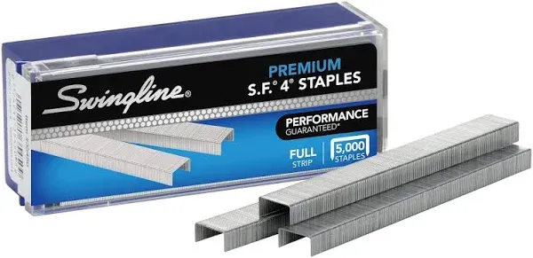 Swingline Staples, S.F. 4 Premium - 5000 staples