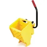 Rubbermaid Commercial Yellow Plastic Side Press WaveBrake 2.0 Wringer