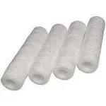 –4 Pack String Wound Water Filter Cartridges Compatible with RS5-DS Models – ...