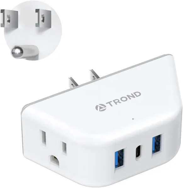 Multi Plug Outlet Extender with USB, 2 Outlet Splitter with 3 USB Wall Charge...