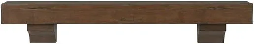  412-72-70 Pine Wall Shelf, 72-Inch 72&#034; Rustic Cherry Shenandoah