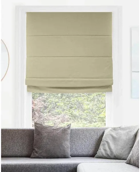 CHICOLOGY Cordless Roman Shades Blackout