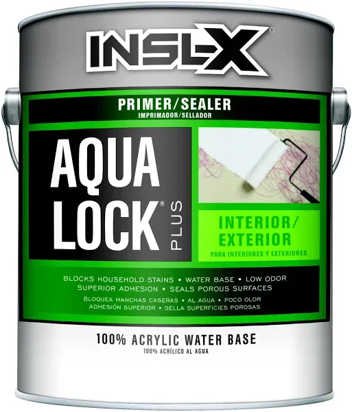 Insl-X Aqua Lock Plus Black Water-Based Acrylic Primer and Sealer 1