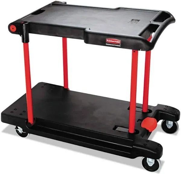 Rubbermaid Commercial Utility-Duty Home/Office Cart 250 lb Capacity 20 1/2&#034; x 32