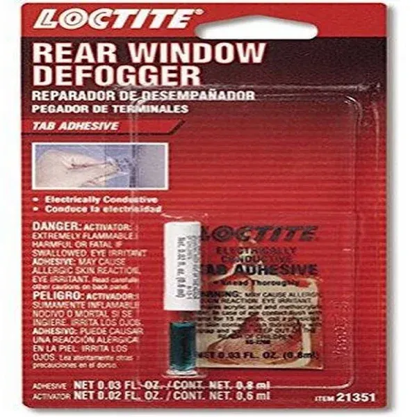 Permatex Rear Window Defogger Tab Adhesive 2-Part Kit 