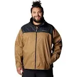 Men's Columbia Glennaker Lake II Rain Jacket Medium Delta/Black