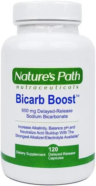 Sodium Bicarbonate 650mg Capsules Delayed Release Support Normal Kidney Function