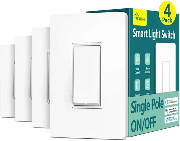 Treatlife Smart Switch 4 Pack