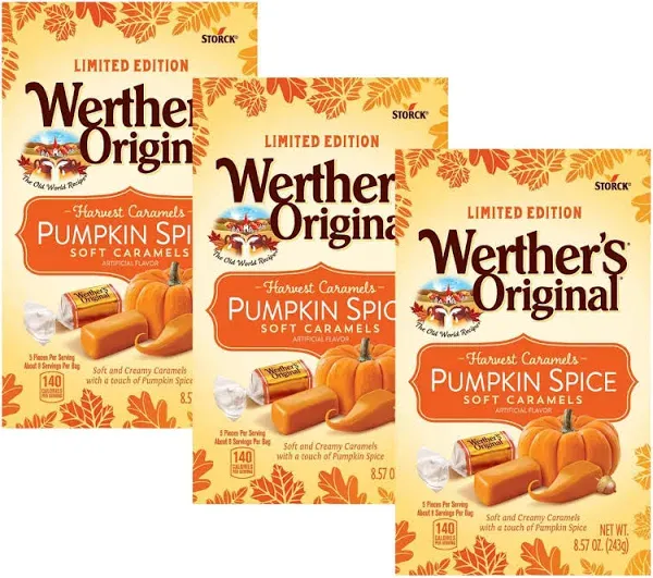 Werther's Original Pumpkin Spice Soft Caramels