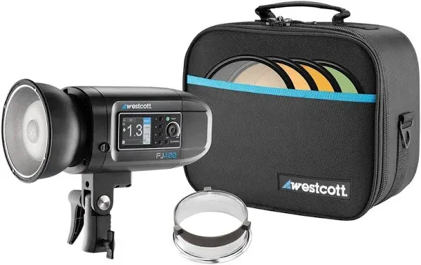 Westcott FJ400 400Ws Strobe with AC/DC Battery 1-Light Backpack Kit