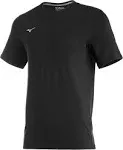 Mizuno Comp Diamond Short Sleeve Crew Black Large