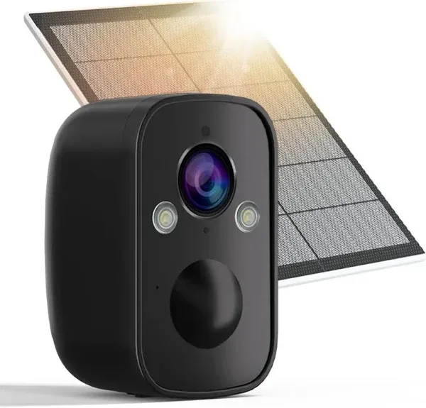 2.5K Wireless Outdoor Solar Security Cameras