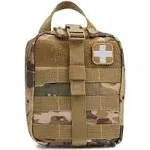 Premium MOLLE IFAK Rip-Away First Aid Pouch - Multi-Pocket Emergency Solution