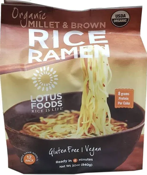 Lotus Foods Millet Brown Rice Ramen