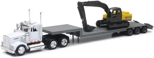 New Ray Kenworth W900 Lowboy 1/43 Scale