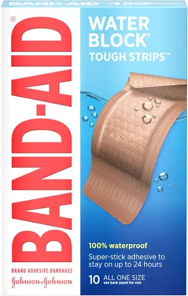 Band-Aid Tough Strips Adhesive Bandages