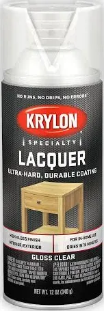 Krylon Lacquer Spray Gloss Clear