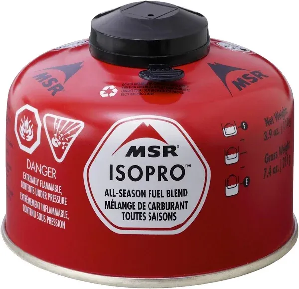 MSR IsoPro Fuel Canister for Backpacking and Camping Stoves