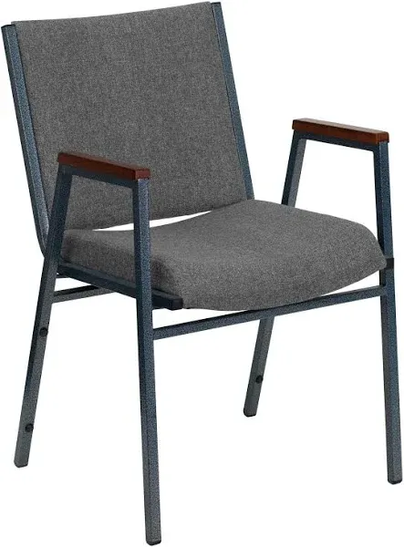 Flash Furniture HERCULES Series Heavy Duty Fabric Stack Chair with Arms XU-60154