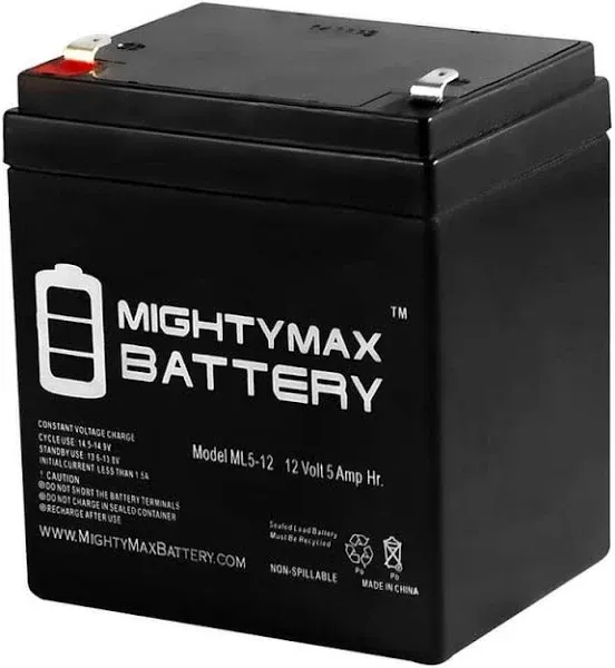 Mighty Max Battery 12V 5AH SLA Battery