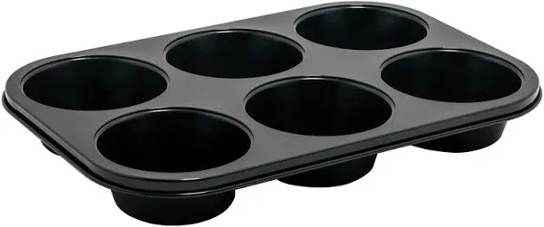 Winco AMF-6NS 6 Cup Non-Stick Muffin Pan