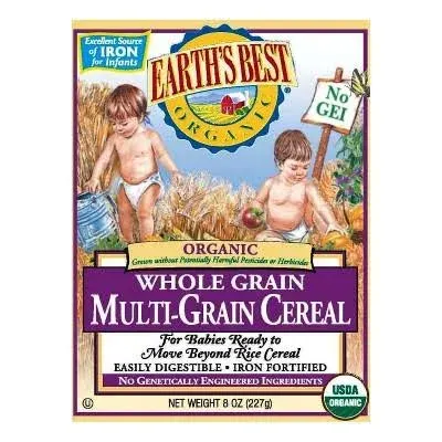 Earth's Best Organic Whole Grain Cereal