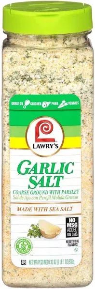 Lawry's Coarse Ground Garlic Salt with Parsley