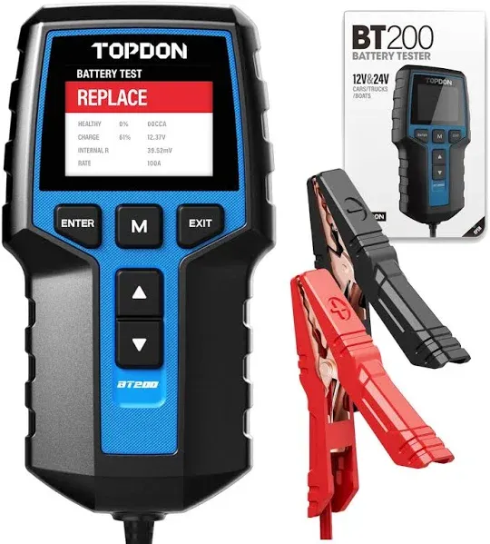 Topdon Bt200 Battery Tester