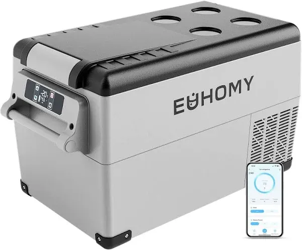 EUHOMY 12 Volt 35Liter(38Qt) Car Refrigerator