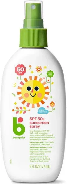 Babyganics SPF 50 Sunscreen Spray