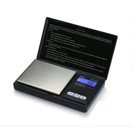 AWS-600 Digital Pocket Scale 600g x 0.1g (Black) , Backlit LCD New