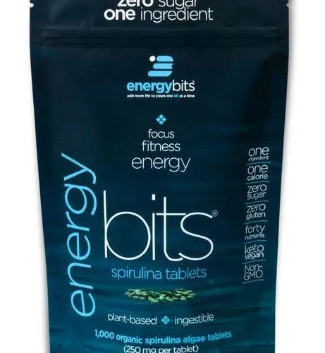 ENERGYbits Organic Spirulina Tablets