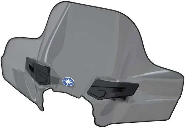 Polaris Lock & Ride Mid Smoke Windshield