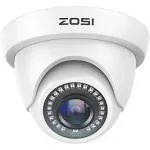 ZOSI 2MP 1080P HD 4in1 Home Dome Security Camera Night Vision Outdoor CCTV IP66