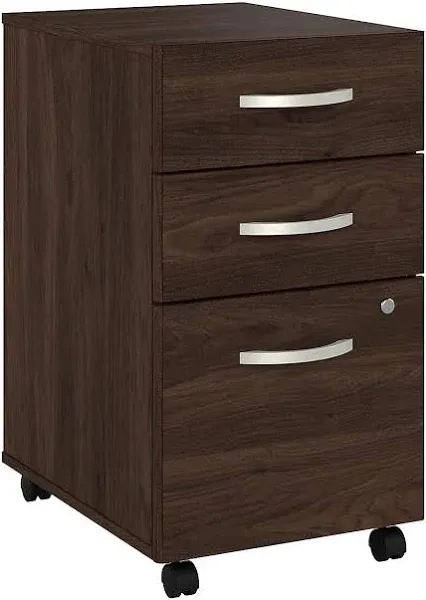 Bush Business Furniture Hybrid 3 Drawer Mobile File Cabinet