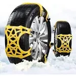 Zone Tech Car Tire Truck Snow Ice Mud Chains Anti Skid Diamond Pattern