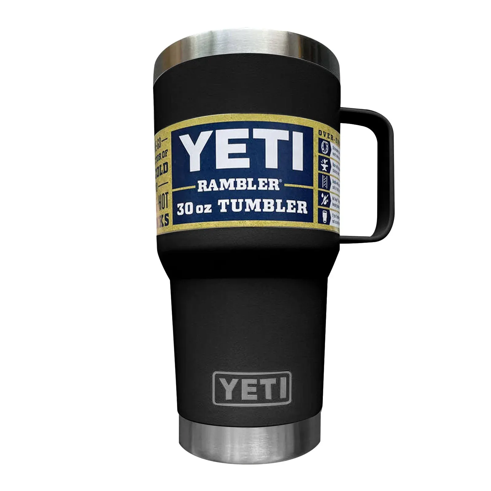 Yeti Rambler 30 oz Tumbler with MagSlider Lid - Black