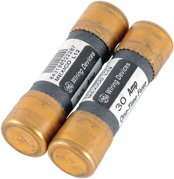 GE 30A Cartridge Fuse (2-Pack)