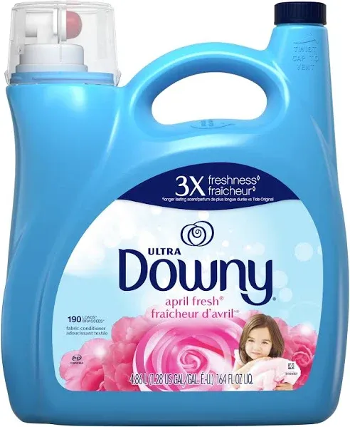 Downy Ultra April Fresh Fabric Conditioner (164 fl oz)