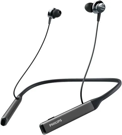 PHILIPS PN505 Wireless Neckband Headphones  w/ Active Noise Canceling