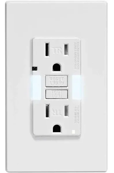 Leviton GFCI Receptacle Light