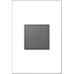 Legrand One-Gang Pop-Out Outlet in Magnesium from the Adorne collection - ARPTR151GM2