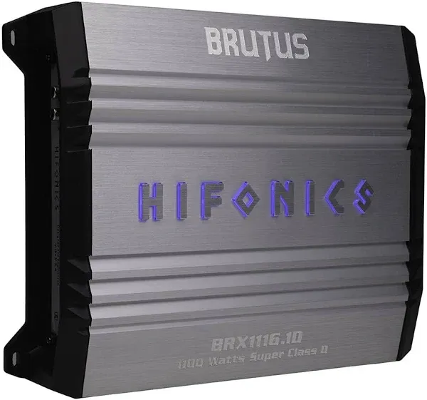 Hifonics Brutus BRX1116.1D 1100 Watt Mono Block Amplifier