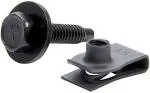 Allstar ALL18558 Body Bolt Kit with Clips, (Pack of 10)