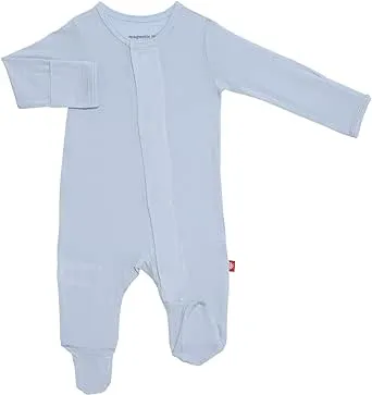 Magnetic Me Footie Pajamas Soft Modal Baby Sleepwear with Quick Magnetic Fastener | Boys and Girls Sleeper Preemie-24 Months