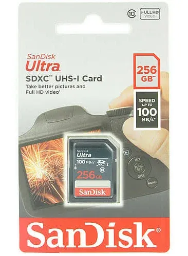 Sandisk Ultra SDHC 32GB 80MB/S C10 Flash Memory Card (SDSDUNC-032G-AN6IN)