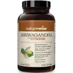 NatureWise Ashwagandha For Stress Relief and Anxiety, Calming Organic