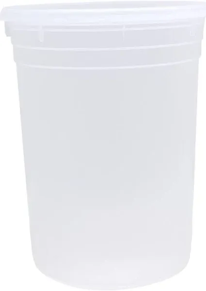 Extreme Freeze Deli Food Containers with Lids, 32-Ounce, 24-Pack