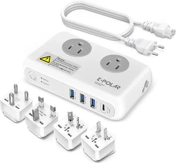 E-Polar Travel Adapter &amp; Power Converter