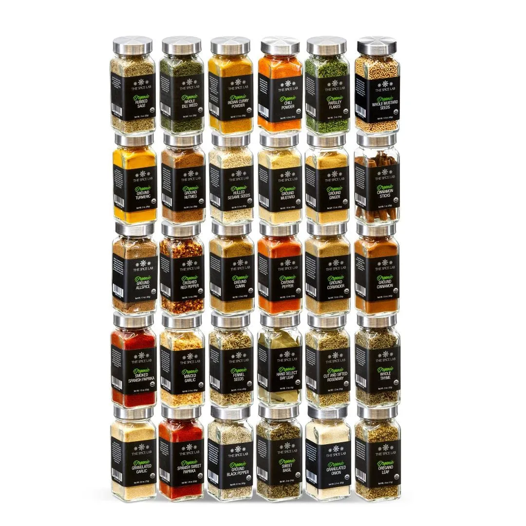 The Spice Lab Organic Spice Complete Collection